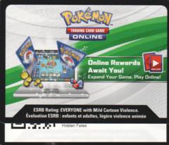 Hidden Fates: Unused Booster TCGO Online Code Card